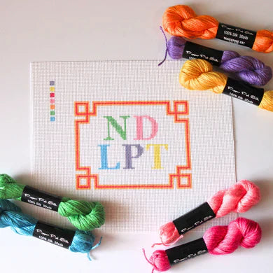 NDLPT Needlepoint Canvas, 18 Mesh, 4.2 x 3.2 inch Design