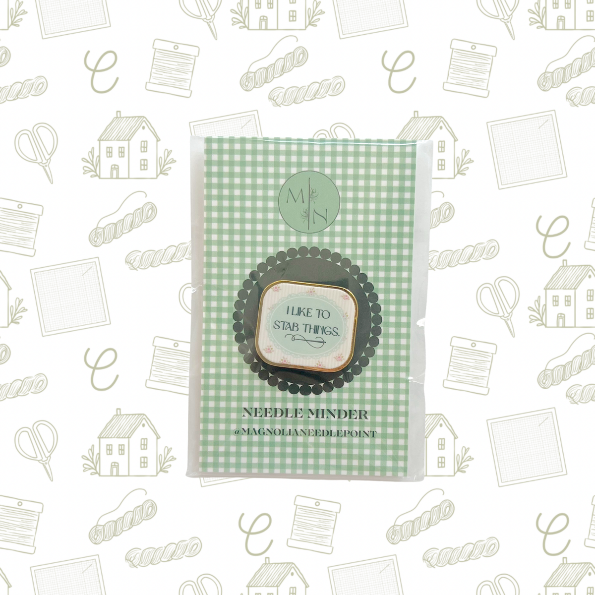 I Like To Stab Things Needle Minder