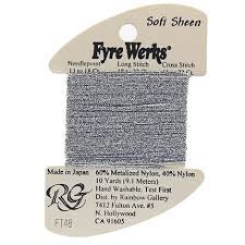 Fyre Werks Soft Sheen Thread - FT48 Silver Frost