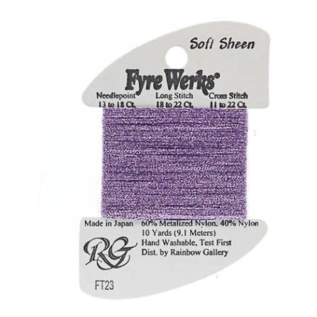 Fyre Werks Soft Sheen Thread - FT23 Lite Purple