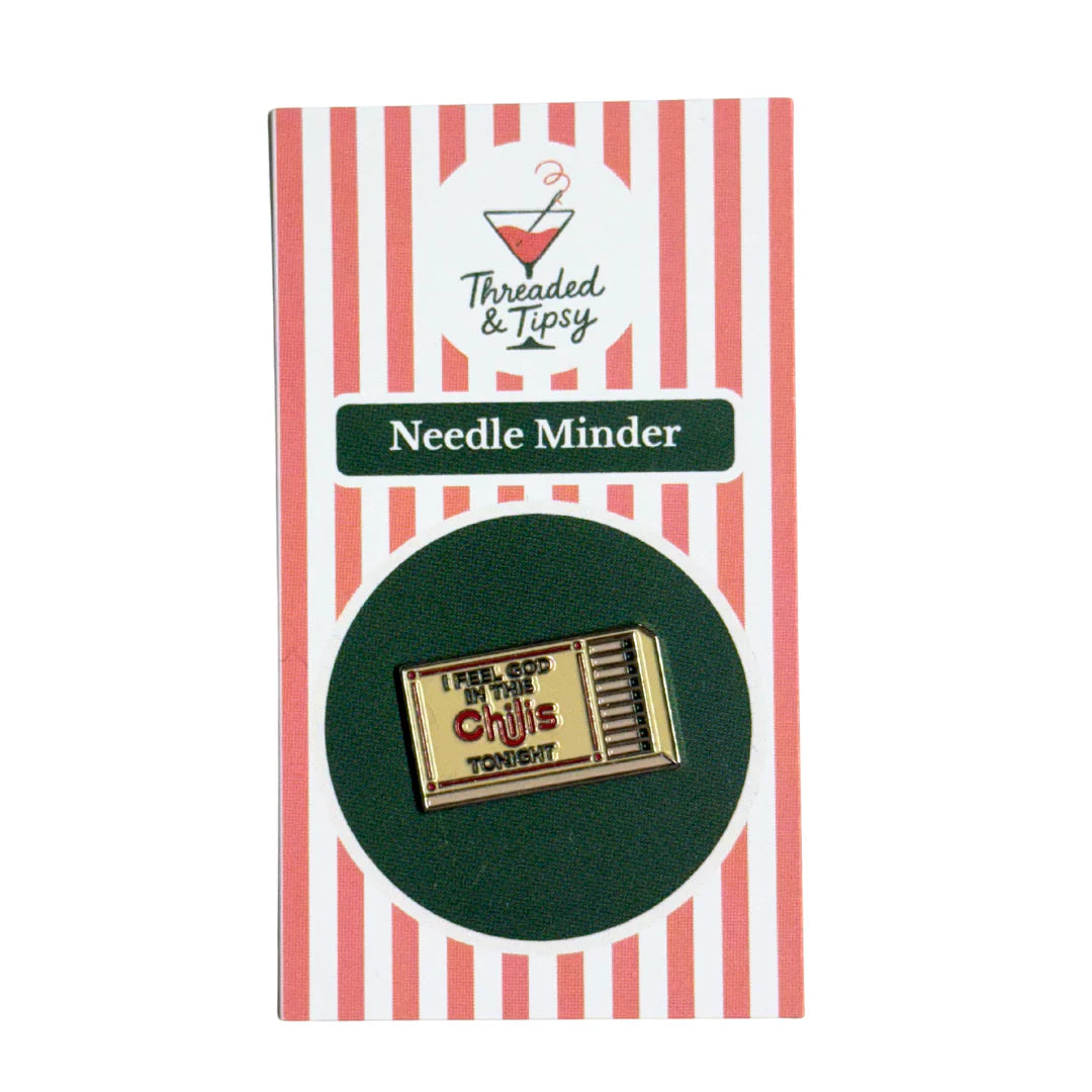 I Feel God in This Chilis Funny Needleminder