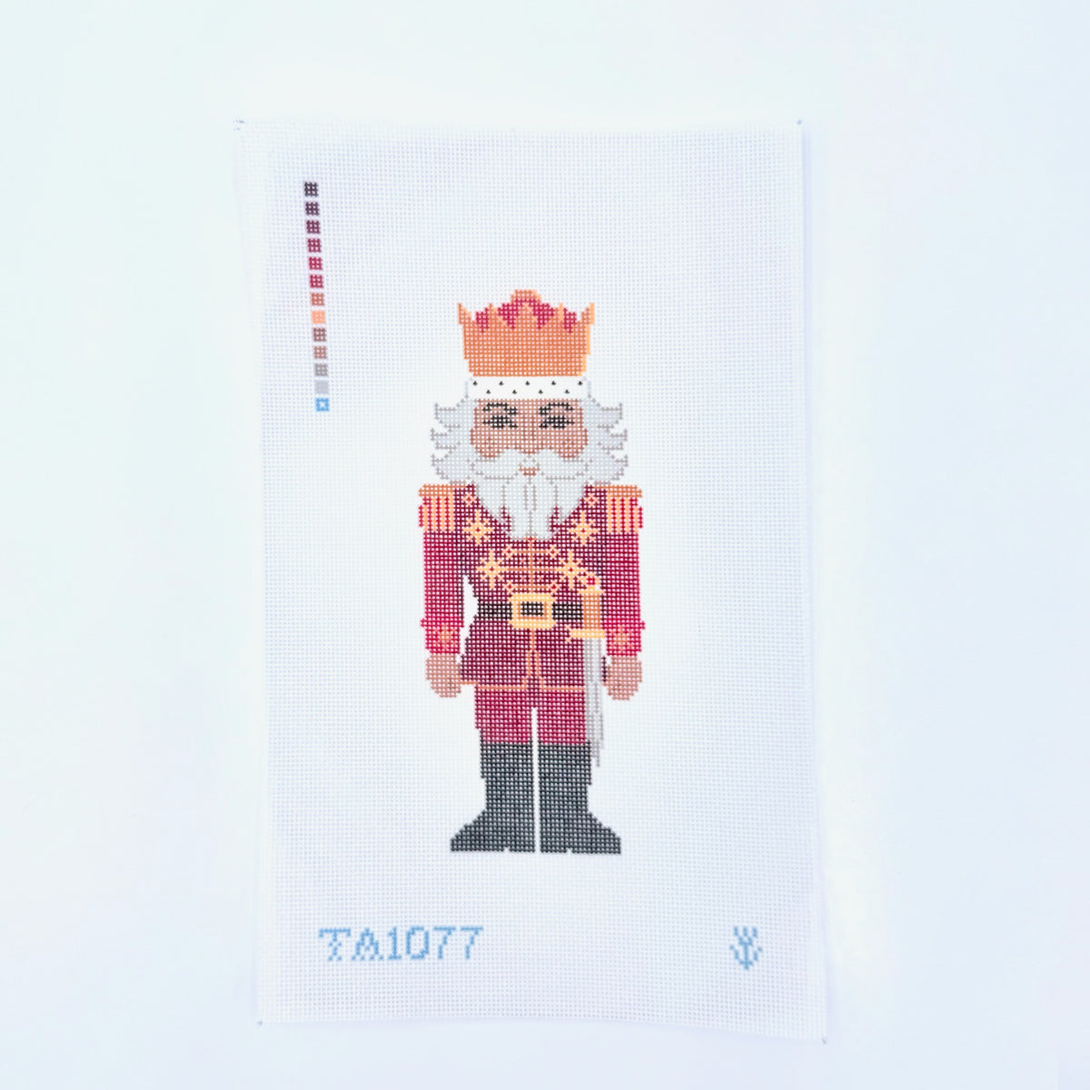 Red Nutcracker Printed Canvas