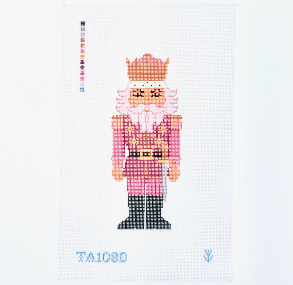 Pink Nutcracker Printed Canvas