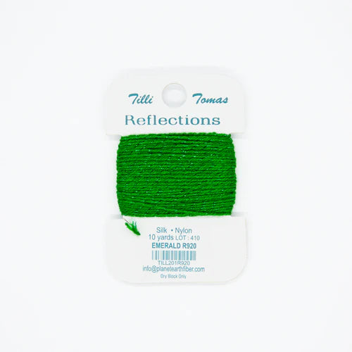 Reflections Metallic Sparkle Thread - Emerald