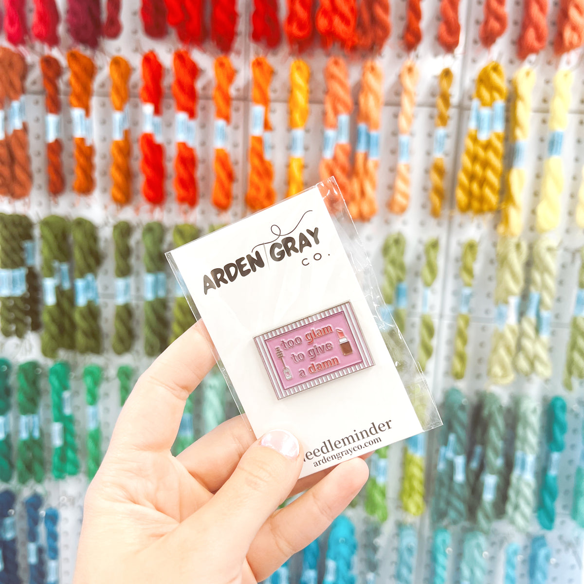 Too Glam To Give A Damn Needleminder