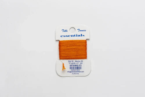 Essentials Thread Card - Satsumas