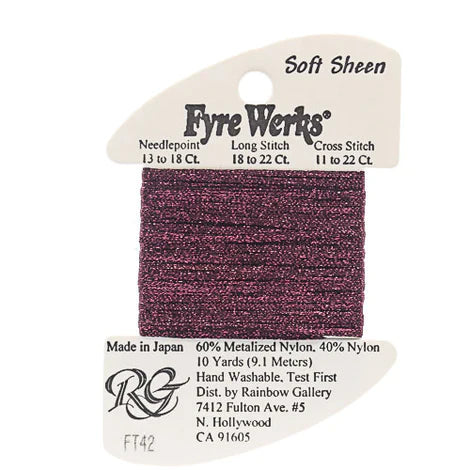 Fyre Werks Thread - FT42 Plum