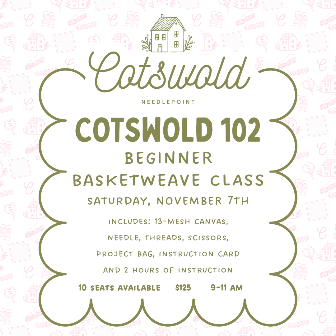 November Needlepoint 102 Class