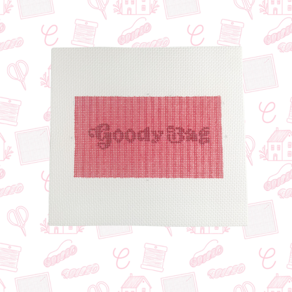 Goody Bag Needlepoint Canvas, 13 Mesh, 6.5"x3.5" Design Size