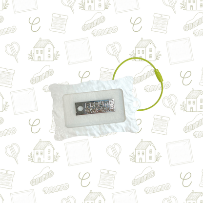 Ornate Frame Self Finishing Bag Tag