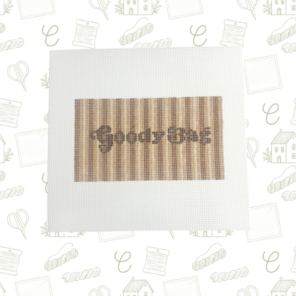 Goody Bag Needlepoint Canvas, 13 Mesh, 6.5"x3.5" Design Size