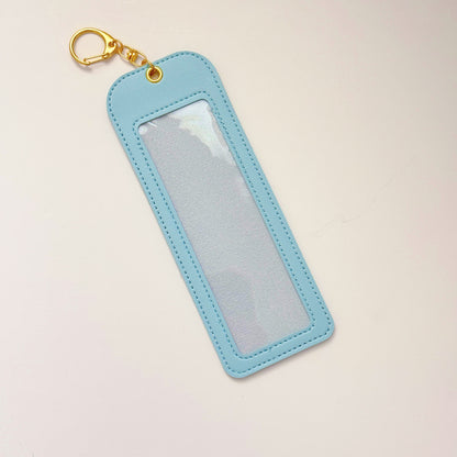 Self Finishing Bookmark Pu Leather Interchangeable