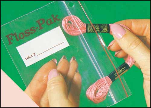 Floss-Pak Floss Organizer, Needlepoint Thread Organization