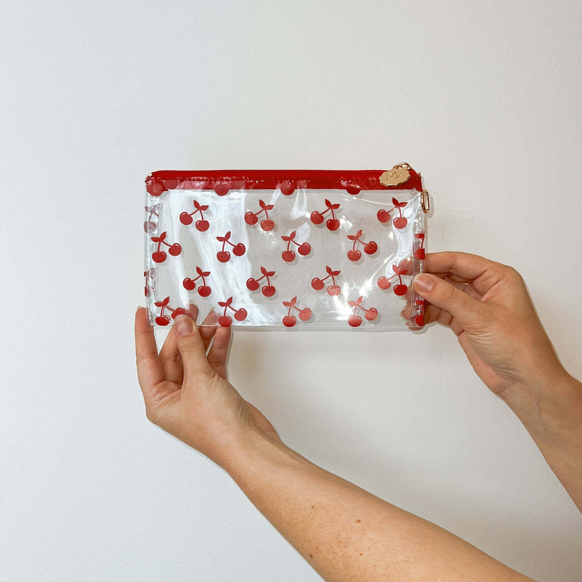 Cherry Print Project Bag