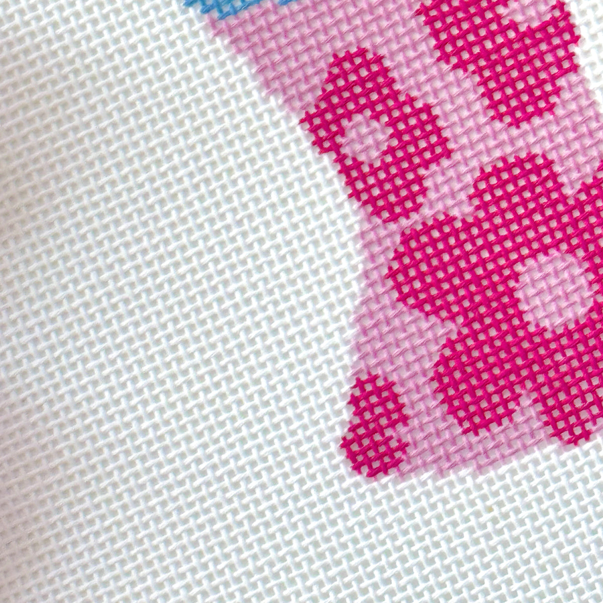 Summer Lava Lamp Needlepoint Canvas, Retro Needlepoint, Summer Needlepoint Canvas, 2x7 Design, 18 Mesh
