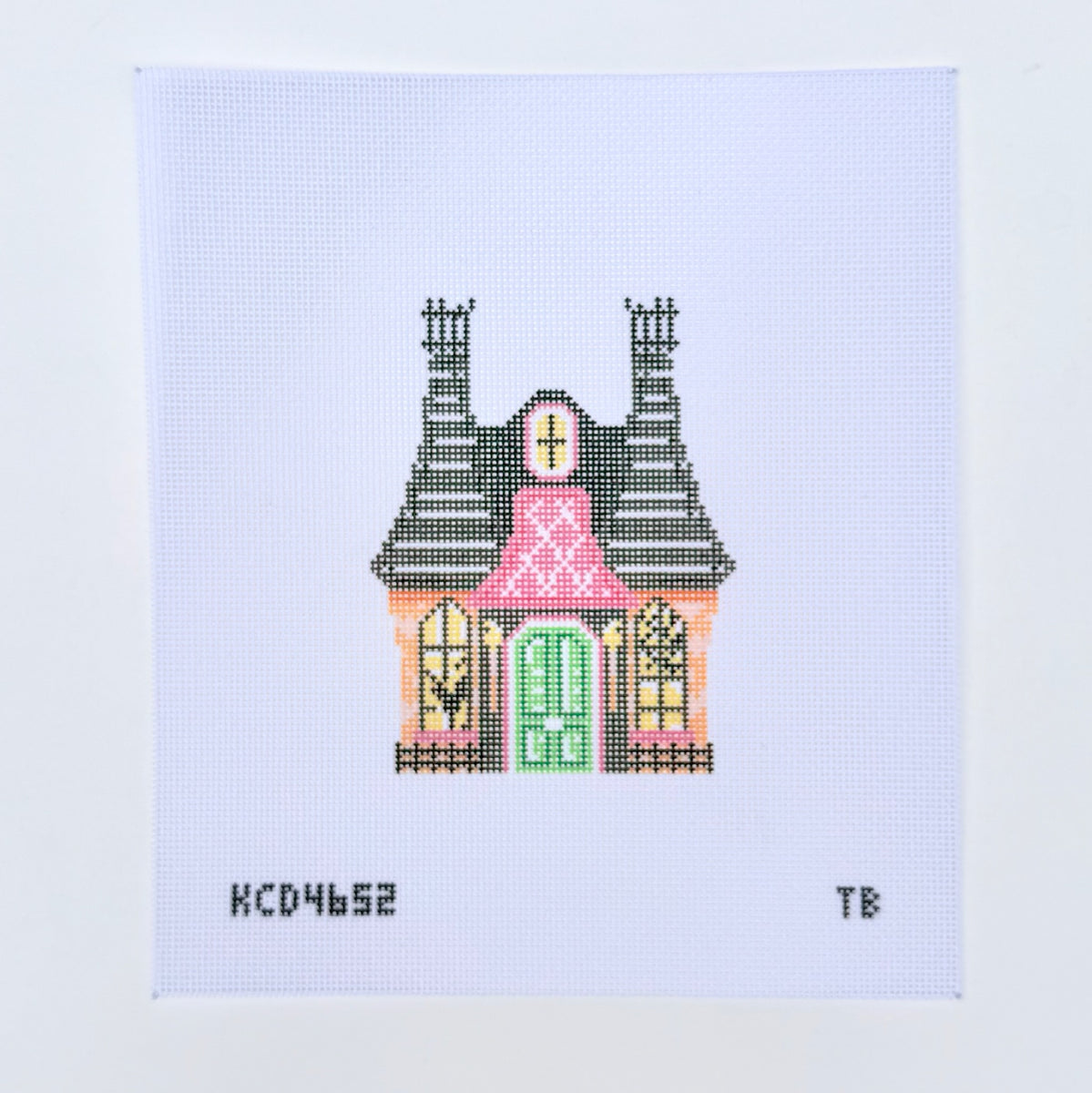 Haunted House 1 Printed Canvas