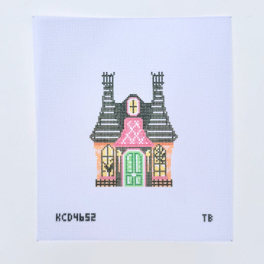 Haunted House 1 Printed Canvas