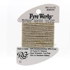 Fyre Werks Soft Sheen Thread - FT59 Tawny Gold