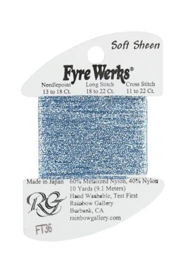 Fyre Werks Soft Sheen Thread - FT36 French Blue