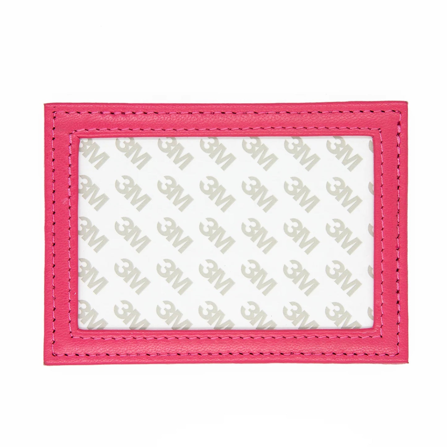 Hot Pink Leather Self Finishing Frame