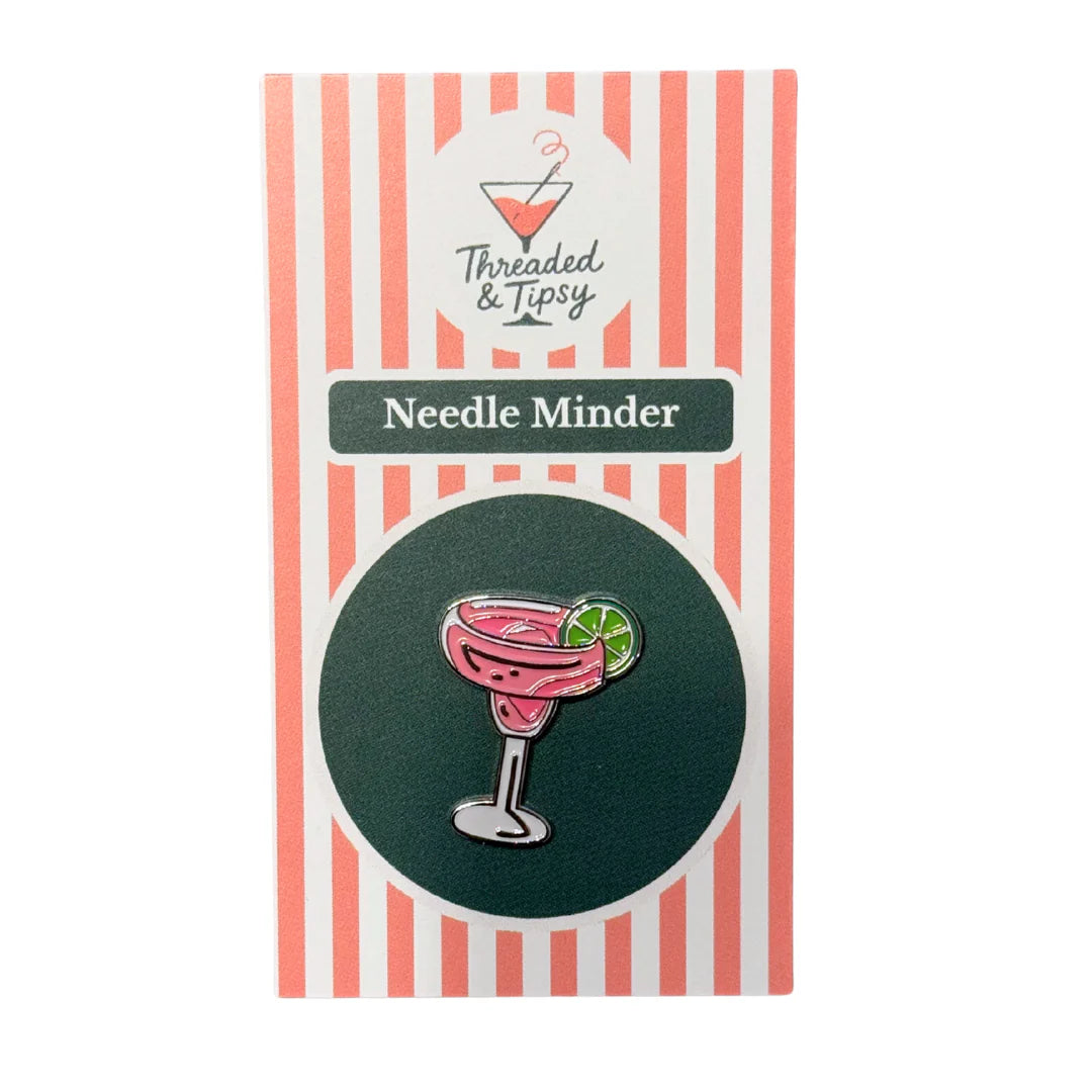 Pink Margarita with Lime Funny Needleminder