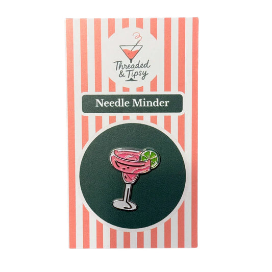 Pink Margarita with Lime Funny Needleminder