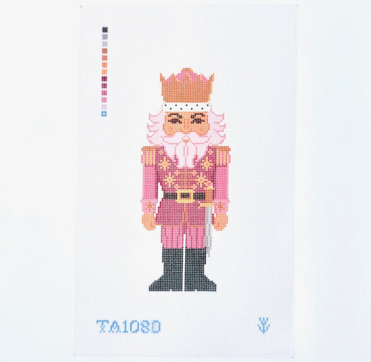 Pink Nutcracker Printed Canvas