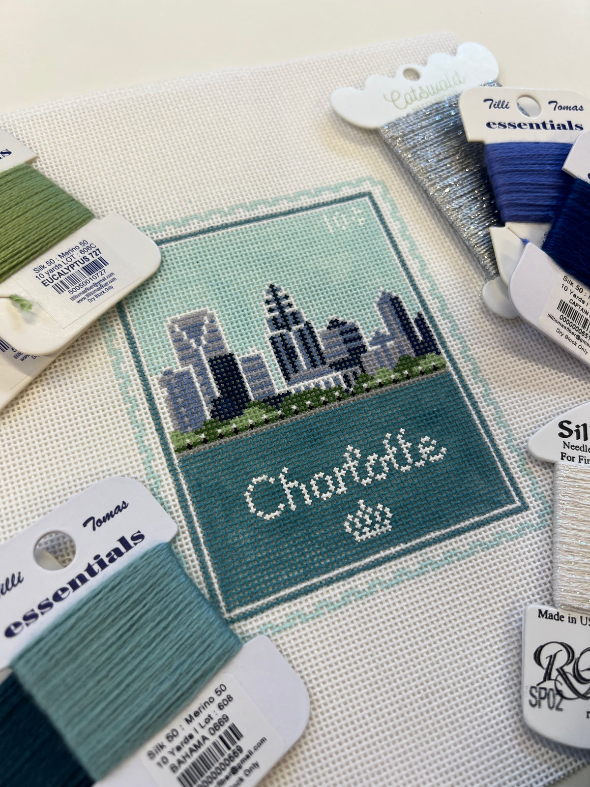 Charlotte Travel Stamp