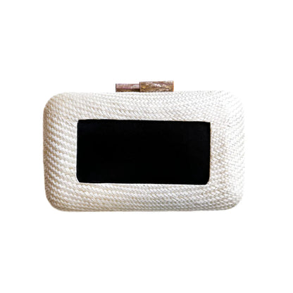 Likha x Penny Linn Fancy Clutch White Self Finishing