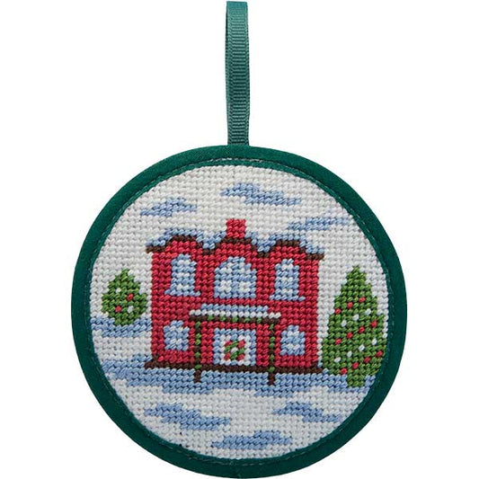 Red House Stitch-Ups Christmas ornament needlepoint kit