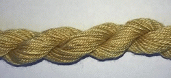 Dinky Dyes Jumbuck Silk swatch – Aussie Gold Light (SW-1062L)