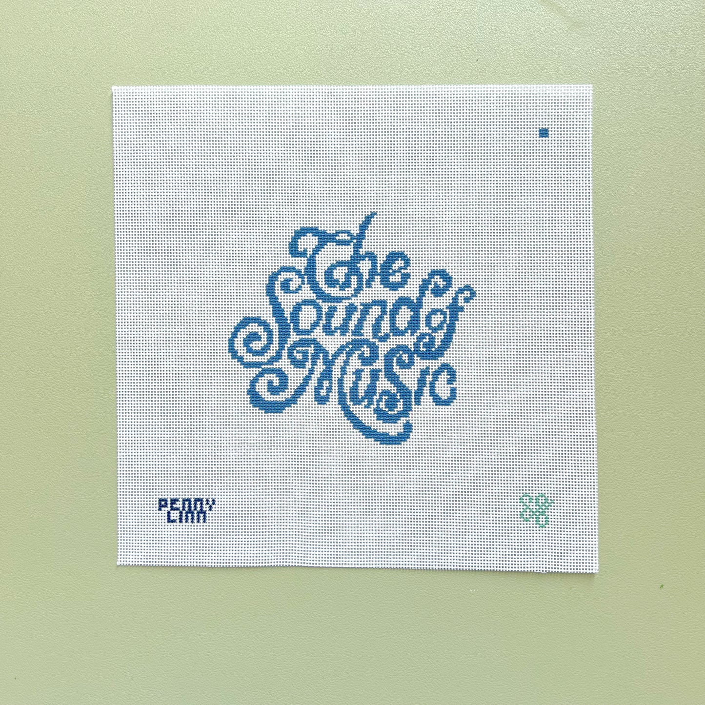 The Sound of Music Needlepoint Canvas, 18 Mesh, 5"x5" Design Size