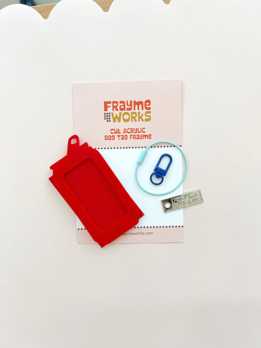 Pop Can Acrylic Frame Keychain