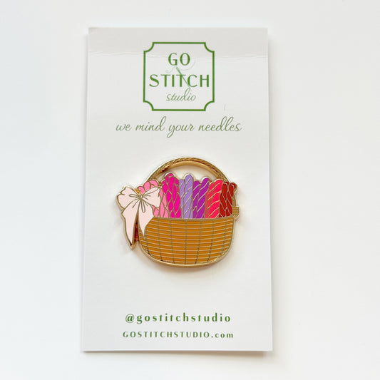 Needlepoint Threads Basket Needleminder, Needlepoint Accessories
