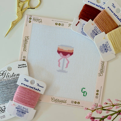 Espresso Martini Mini Needlepoint Canvas