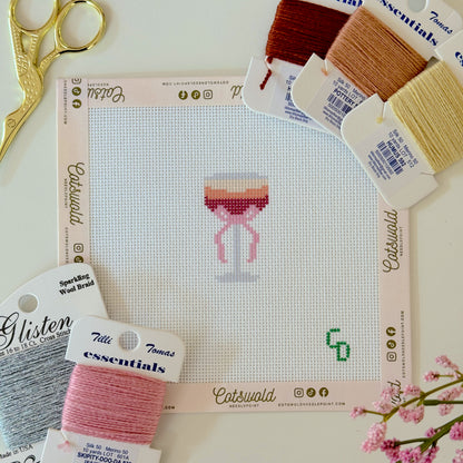 Espresso Martini Mini Needlepoint Canvas