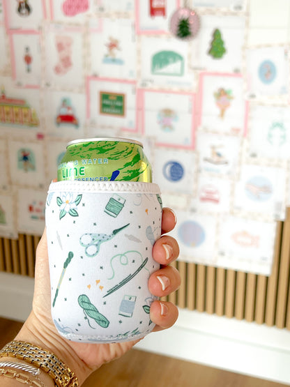 Needlepoint Pattern Cup Sleeve Koozie