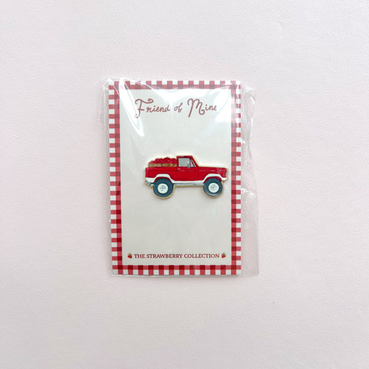 Strawberry Red Truck Needle Minder