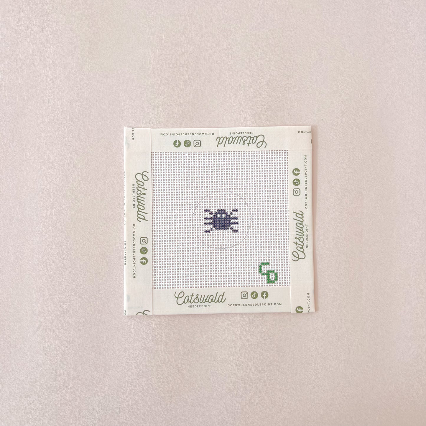 Mini Spider Round, 18 Mesh, 1.5" Round Design Size