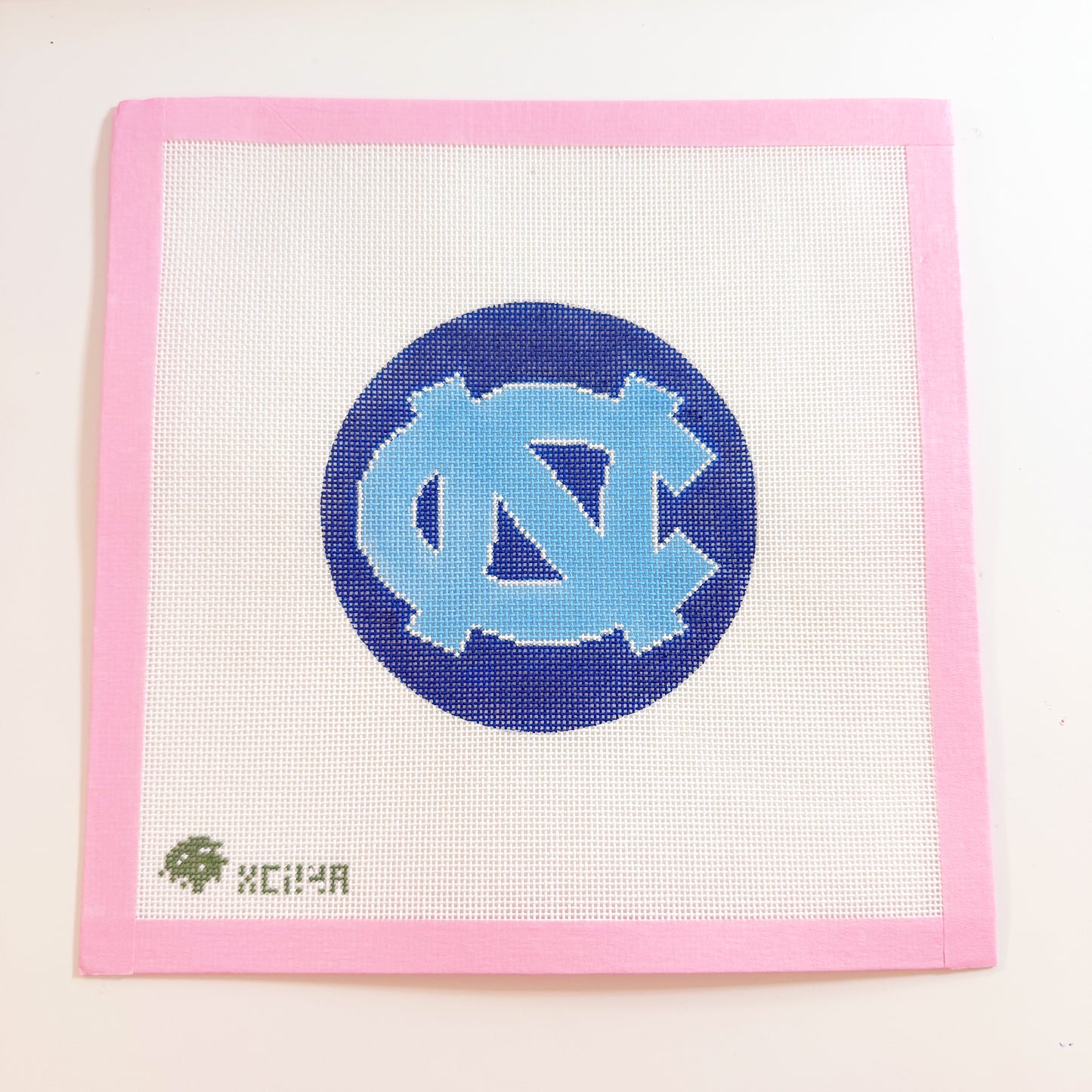 Chapel Hill College Needlepoint Canvas, 18 Mesh, 4x4 Design