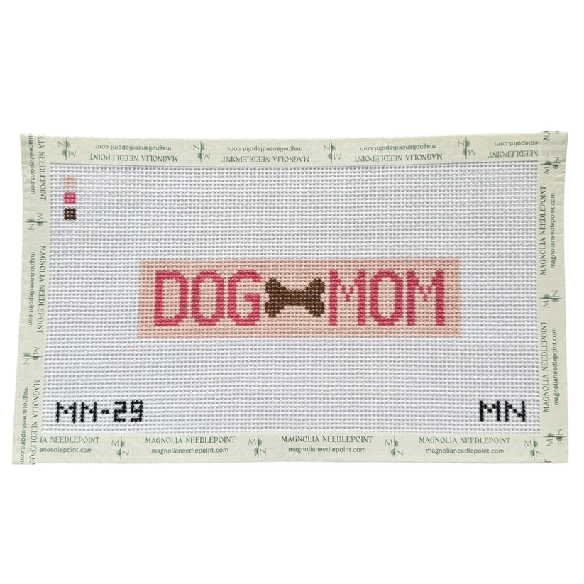 Dog Mom Needlepoint Canvas