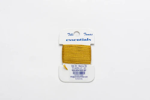 Essentials Thread Card - Golden Rod