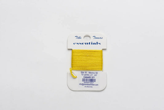 Essentials Thread Card - Canary