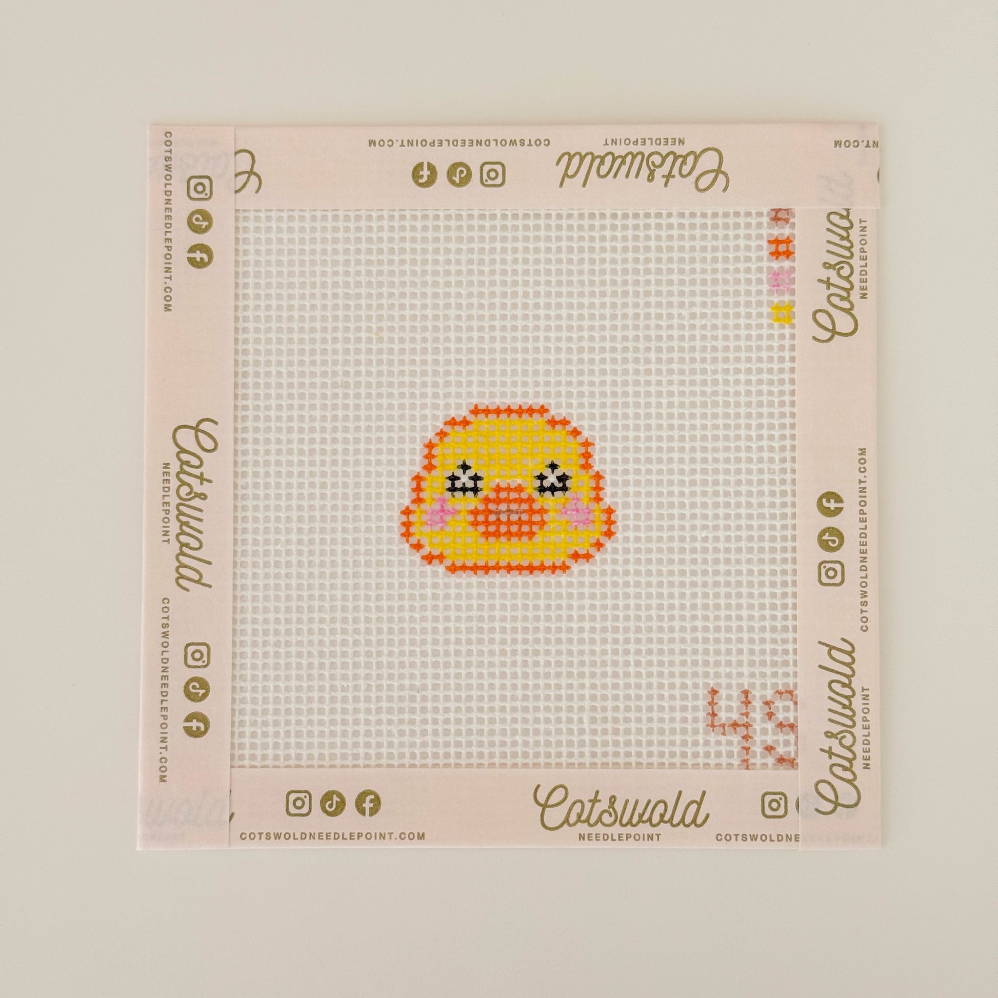 Duck Bag Charm Buddies Needlepoint Canvas