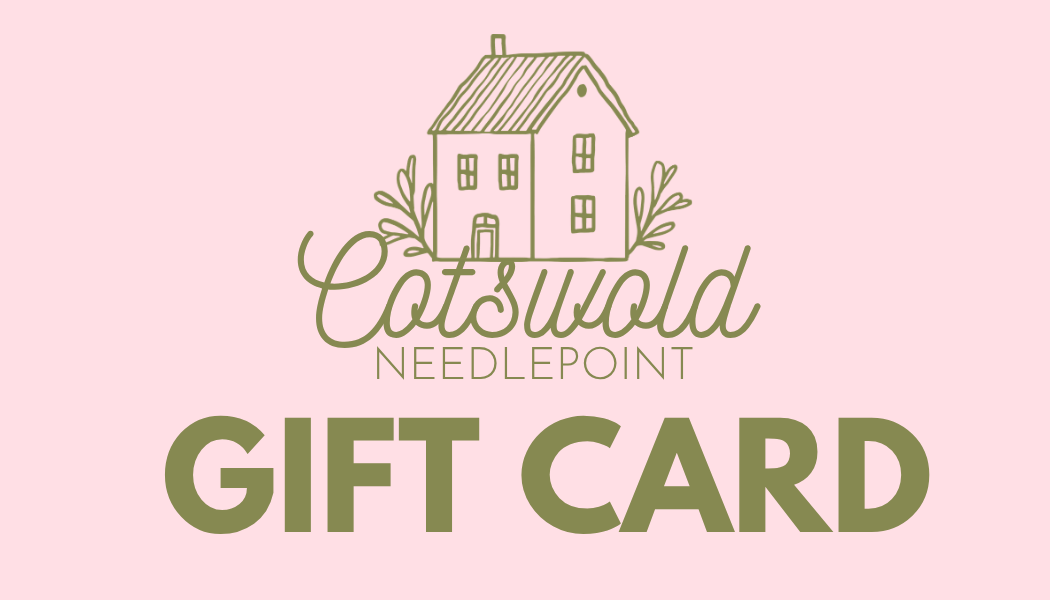 Cotswold Needlepoint Gift Card