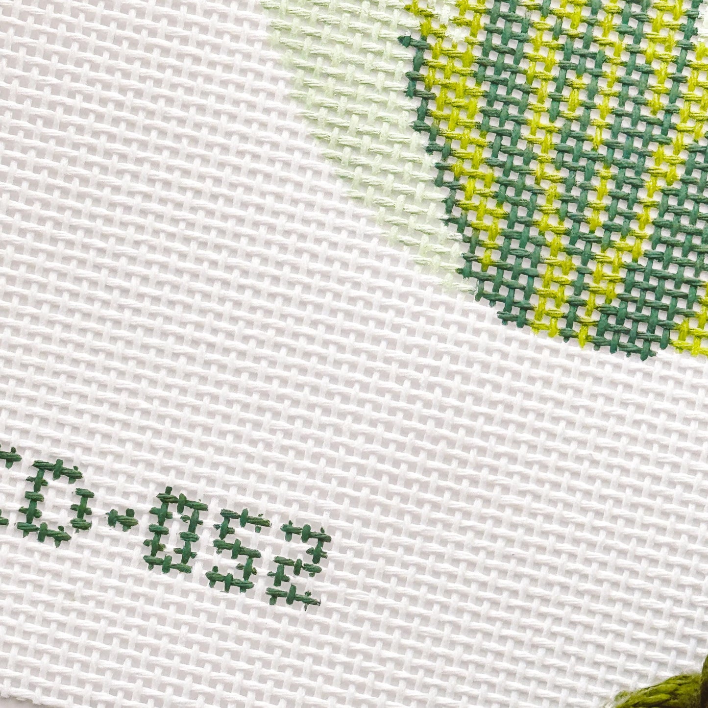 Tulip Flower Round Needlepoint Canvas | Hand-Painted 13 Mesh | 4" Design on 8" x 8" Canvas | Ready to Ship