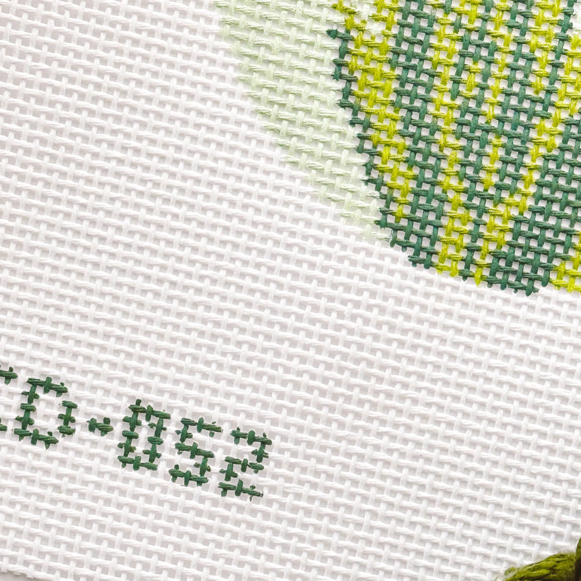 Tulip Flower Round Needlepoint Canvas | Hand-Painted 13 Mesh | 4" Design on 8" x 8" Canvas | Ready to Ship