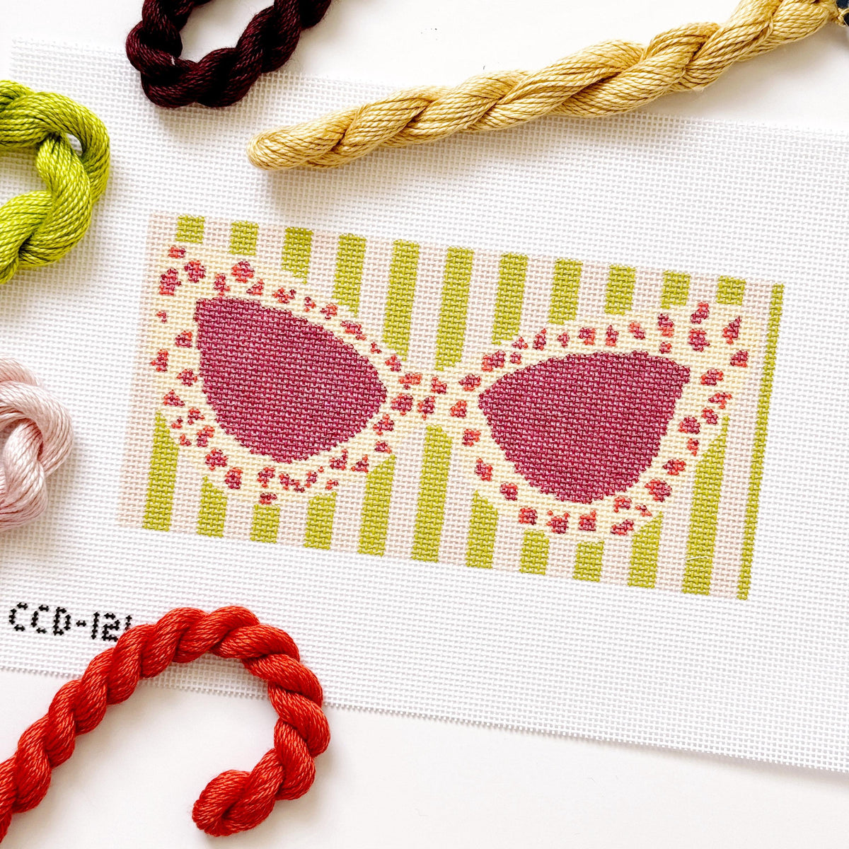 Cheetah Sunglasses Needlepoint Canvas | Hand-Painted 9"x5" Design on 13 Mesh | Ready to Ship