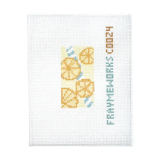 Lemonade Mini Needlepoint Canvas