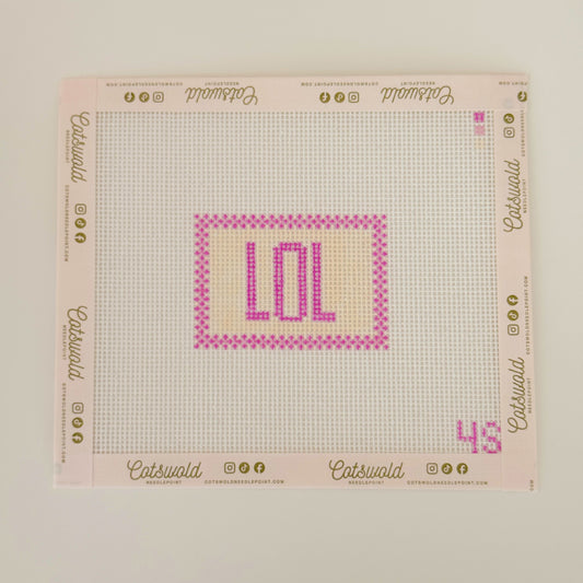 LOL Mood Series Needlepoint Canvas by 4 Stitches and Giggles